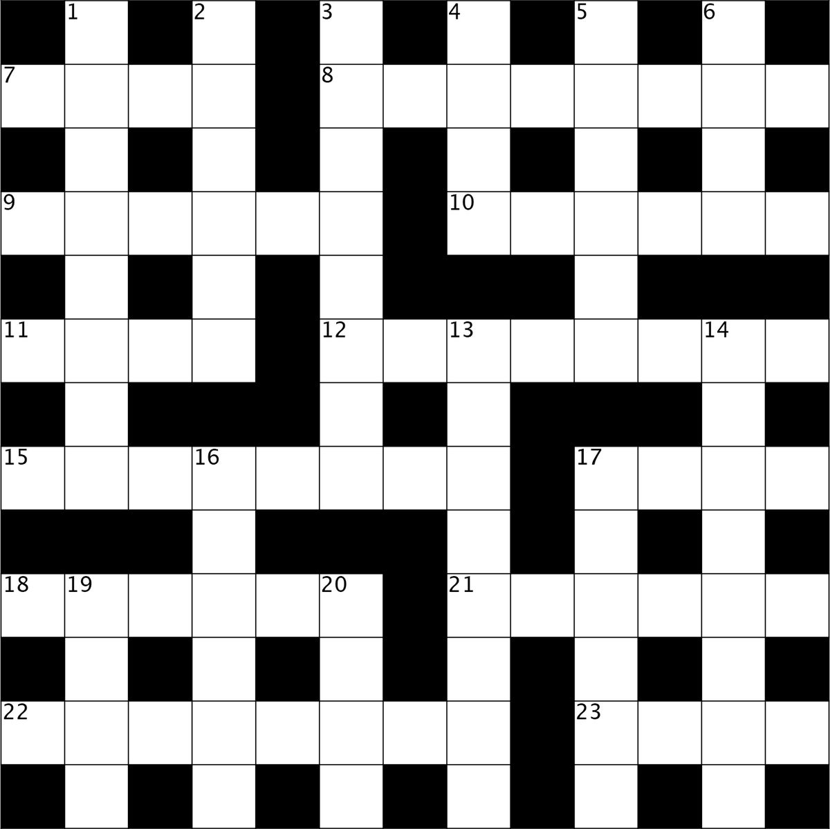 July 2023 crossword puzzle