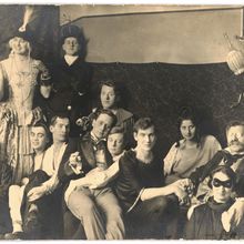 In the 1920s, the Institute for Sexual Research in Berlin was a haven for queer people, many of whom came to the institute seeking to express their identities without fear of being imprisoned. This undated photo depicts a costume party at the institute; its founder, Magnus Hirschfeld (second from right, in glasses), can be seen holding hands with his partner, Karl Giese (center).