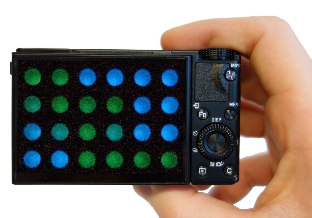 Digital camera capturing bioluminescent readout