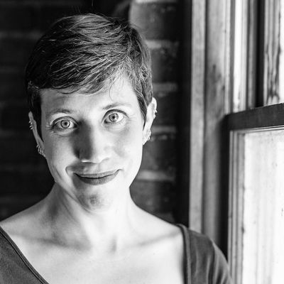 Black and white photo of author Bethany Brookshire