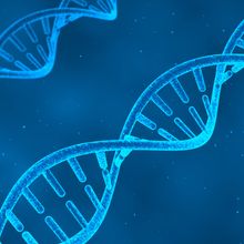 illustration of DNA strands