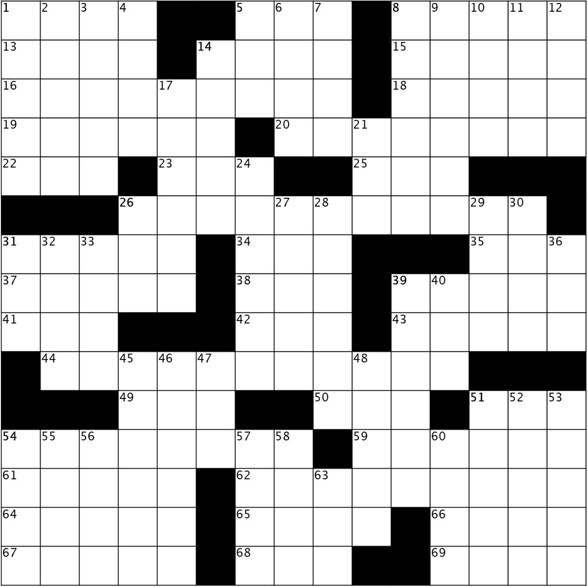 Crossword Puzzle