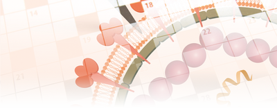 Illustration of virus with needle puncturing membrane